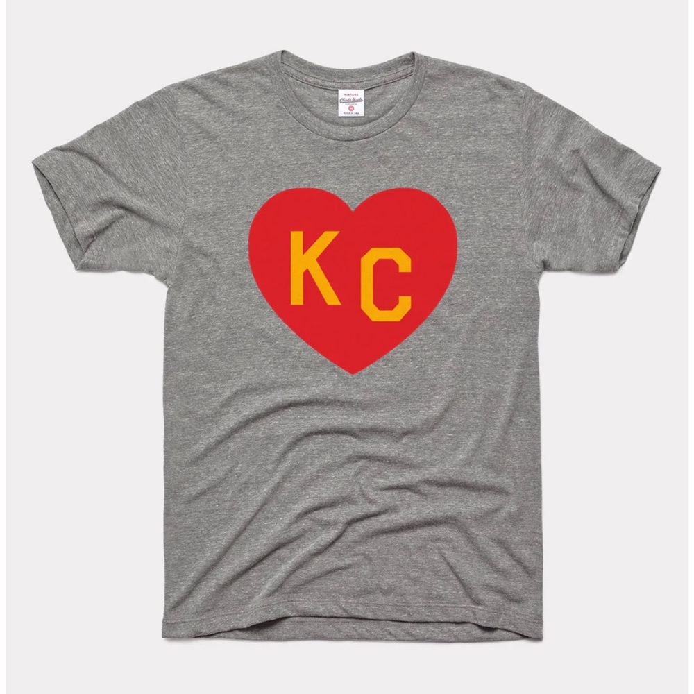 Charlie Hustle Red Heart KC Design